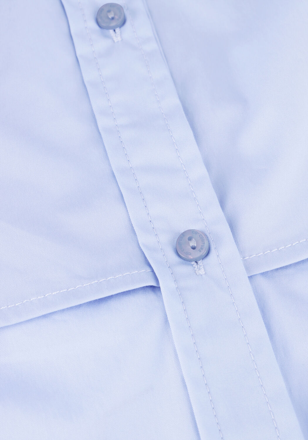 Blaue CO'COUTURE Blusen SANDY DOUBLE LAYER SHIRT - large