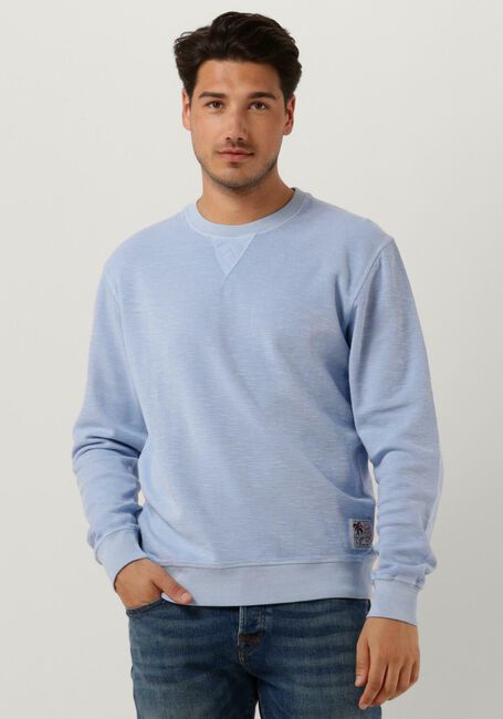 Blaue SCOTCH & SODA Pullover GARMENT DYED STRUCTURED SWEATSHIRT - large