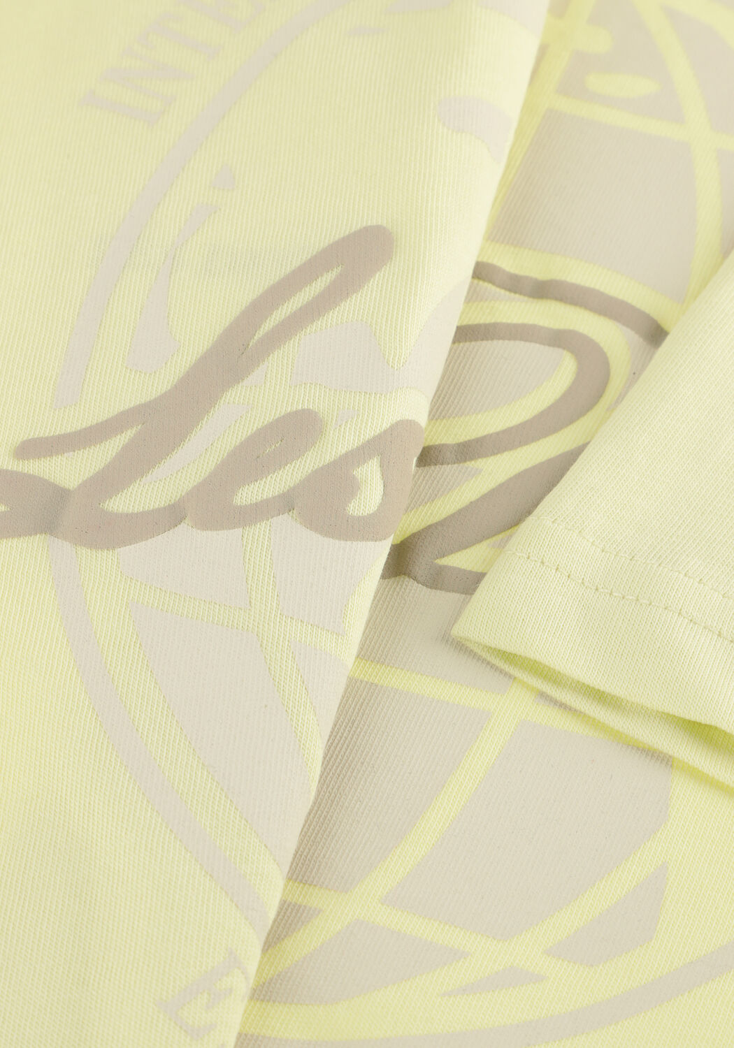 Gelbe LES DEUX T-shirt GLOBE T-SHIRT - large