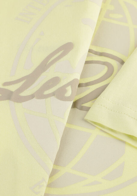 Gelbe LES DEUX T-shirt GLOBE T-SHIRT - large