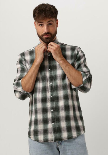 Dunkelgrün SELECTED HOMME Casual-Oberhemd REGBALDO SHIRT - large