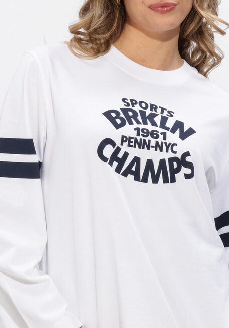 Wei&szlig;e PENN & INK Sweatshirt LONGSLEEVE PRINT - large