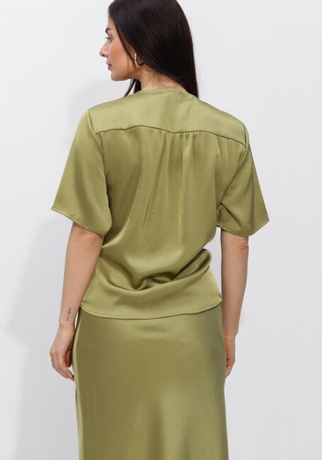Olive NEO NOIR Blusen CASADIA HEAVY SATEEN BLOUSE - large