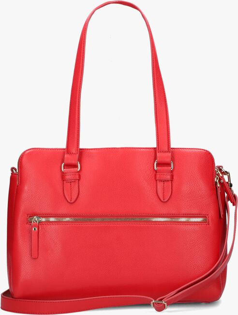Rote FMME Laptoptasche CHARLOTTE GRAIN - large