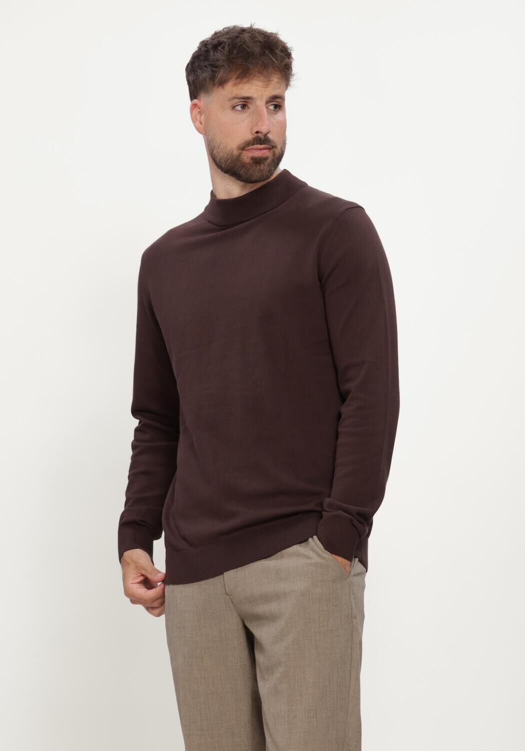 Braune SAINT STEVE Pullover BEN - large