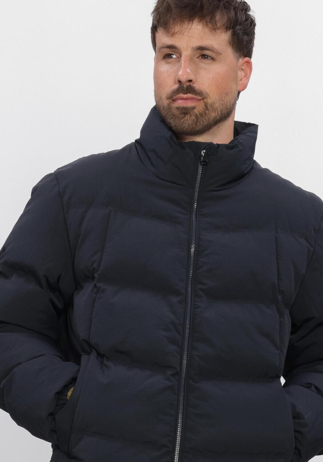 Dunkelblau CHASIN Wattierte Jack FROST GRID - large