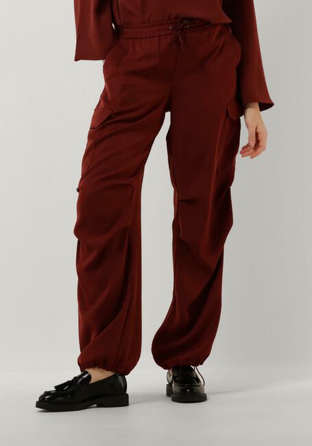 Rote SUMMUM Cargohosen TROUSERS FLUID - large