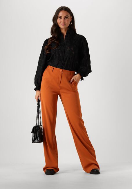 Camelfarbene YDENCE Hose PANTS SOLANGE TALL - large