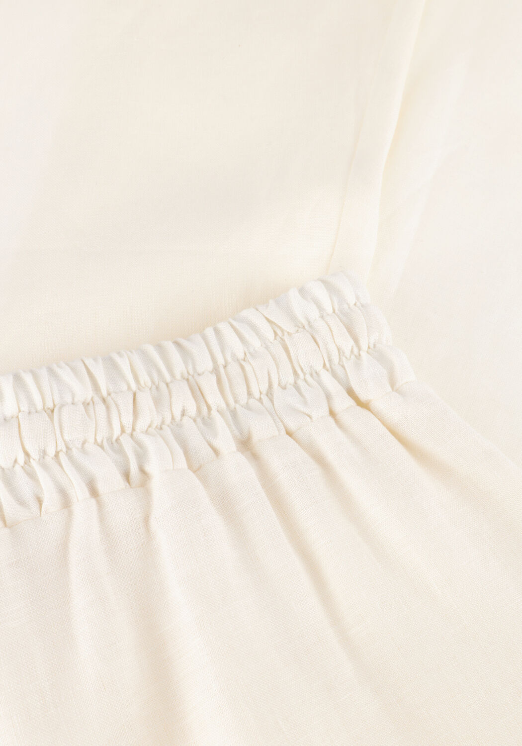 Wei&szlig;e GREEK ARCHAIC KORI Weite Hose 110131 - large