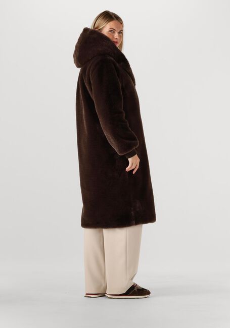 Braune MOSCOW Fake-Fur-Jack 08-08-EVELYN-3 - large