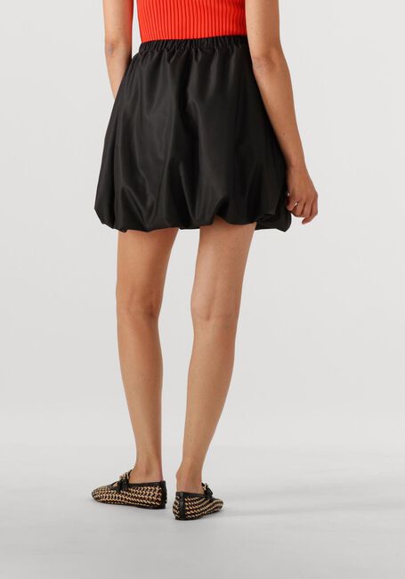 Schwarze Y.A.S. Minirock YASBOBBIE HW BUBBLE HEM SKIRT - large