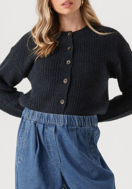 Dunkelblau MSCH COPENHAGEN Strickjacke MSCHGITTEL PEGGY - large
