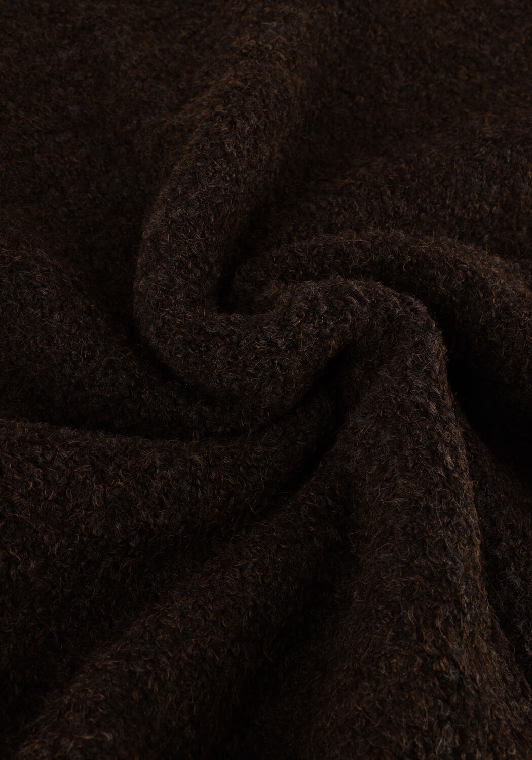 Braune NOTRE-V Pullover NV-CLARICE BOUCLE KNIT BLOUSE - large