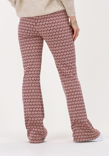 Orangene SUMMUM Schlaghose TROUSER GRAPHIC JACQUARD - large