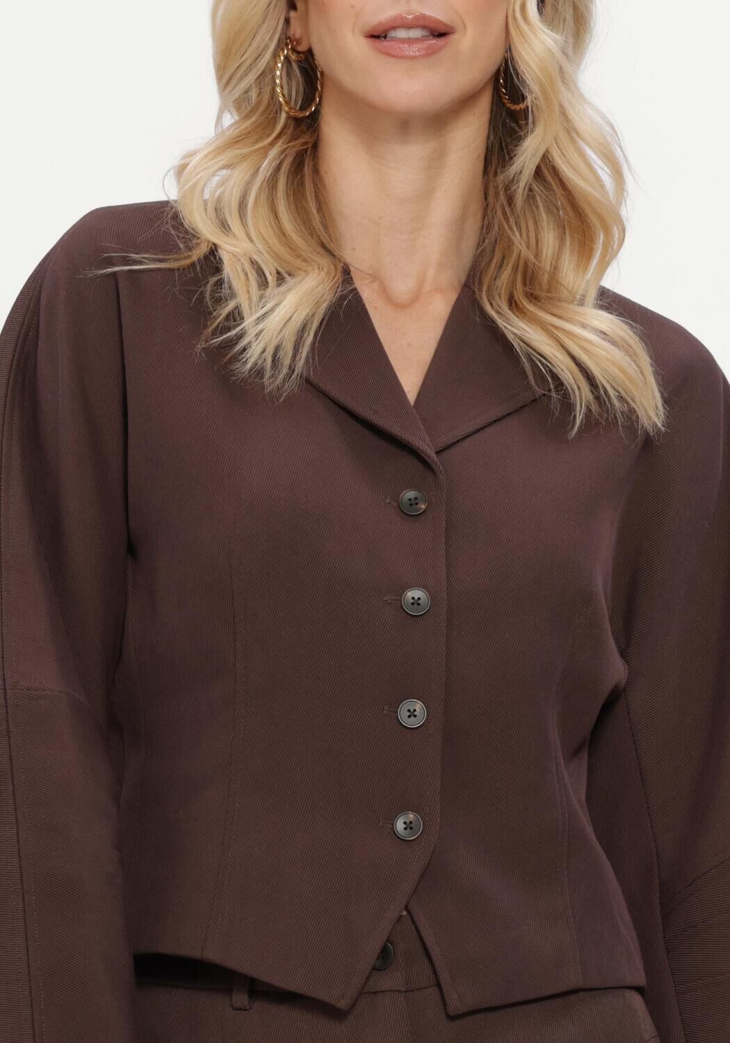 Braune MSCH COPENHAGEN Jack MSCHLAURETTA JACKET - large