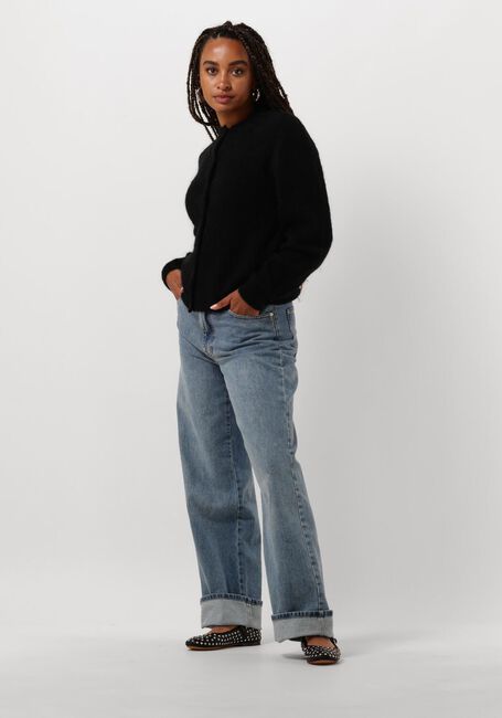 Schwarze GESTUZ Strickjacke DEBBIEGZ CARDIGAN - large