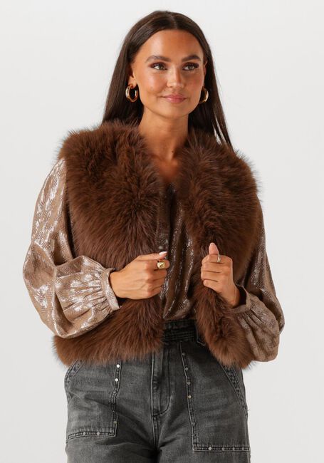 Braune CIRCLE OF TRUST Gilet GISELLE GILET - large