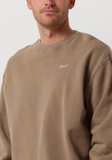 Taupe FORÉT Pullover STILL SWEATSHIRT - large