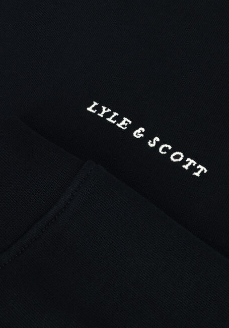 Dunkelblau LYLE & SCOTT Pullover & Cardigans SCRIPT EMBROIDERED HOODIE - large