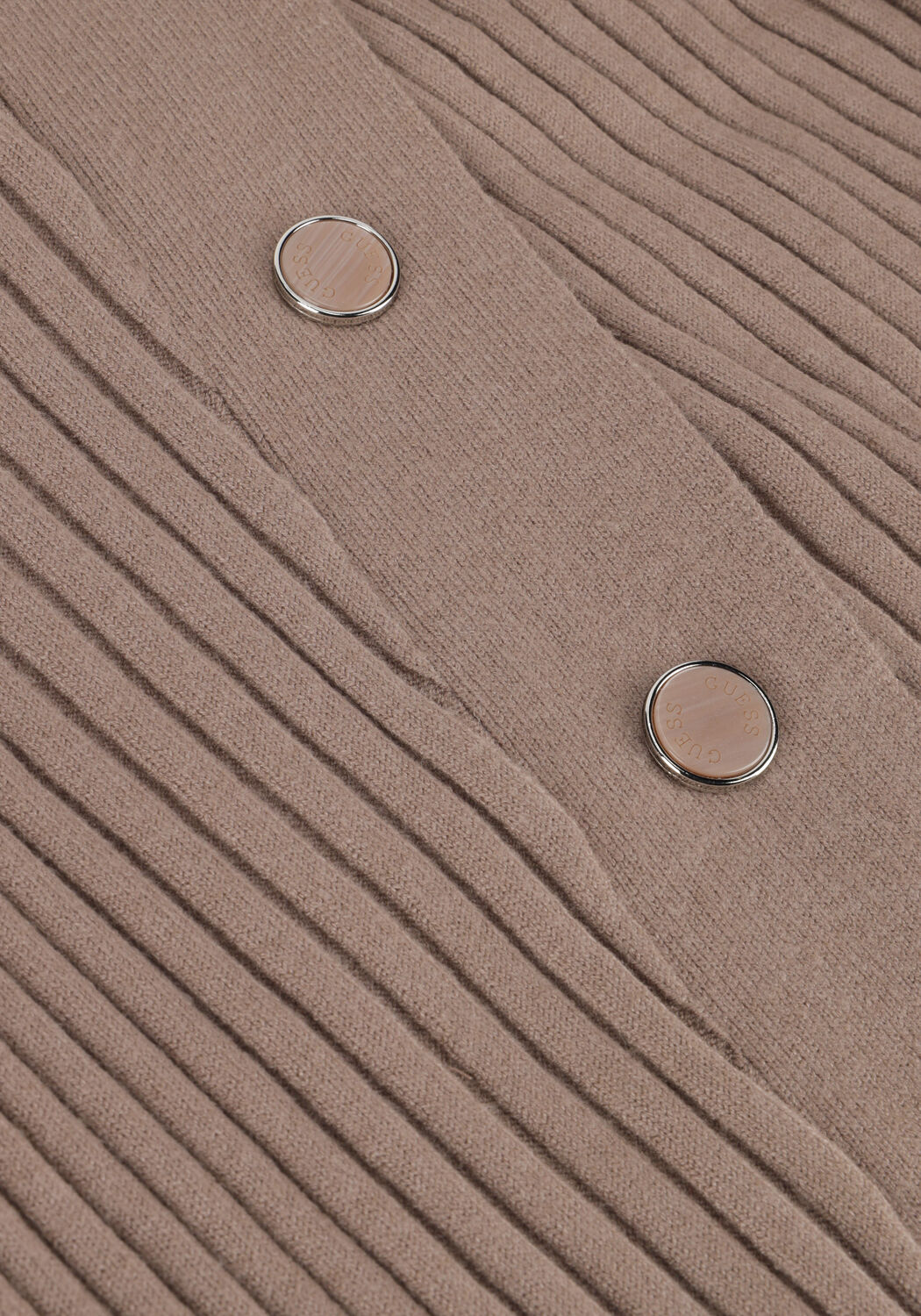 Taupe GUESS Midikleid LS CECILE BODYCON SWTR - large