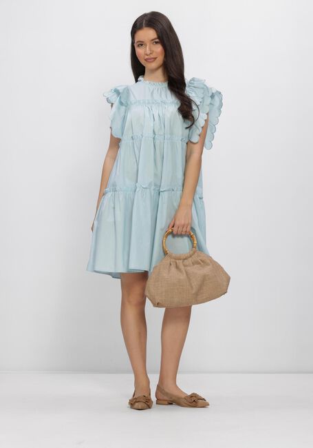 Blaue OBJECT Minikleid OBJHOPE S/L DRESS - large