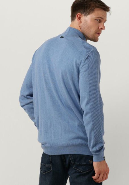 Hellblau VANGUARD Pullover HALP ZIP COLLAR COTTON STRUCTURE - large