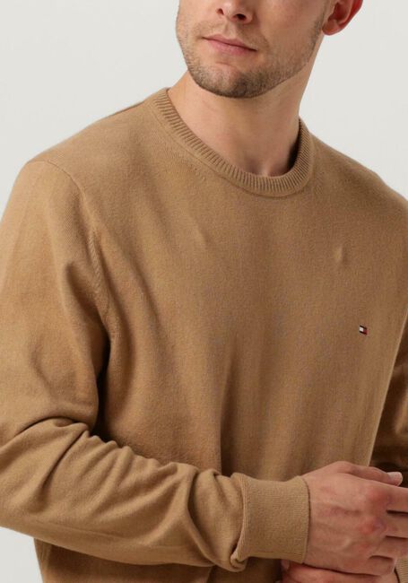 Braune TOMMY HILFIGER Pullover PIMA ORG CTN CASHMERE CREW NECK - large