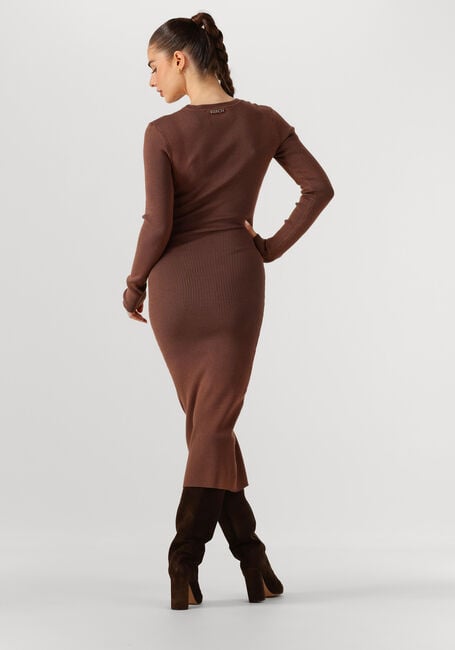 Braune SILVIAN HEACH Maxikleid MIDI DRESS SZABO - large