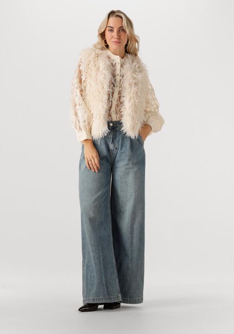 Ecru SUMMUM Blusen BLOUSE FLOWERLACE - large