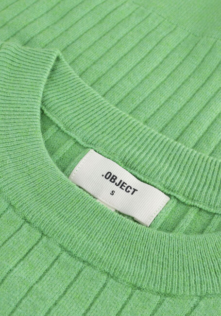Grüne OBJECT T-shirt OBJNOELLE S/S KNIT T-SHIRT - large