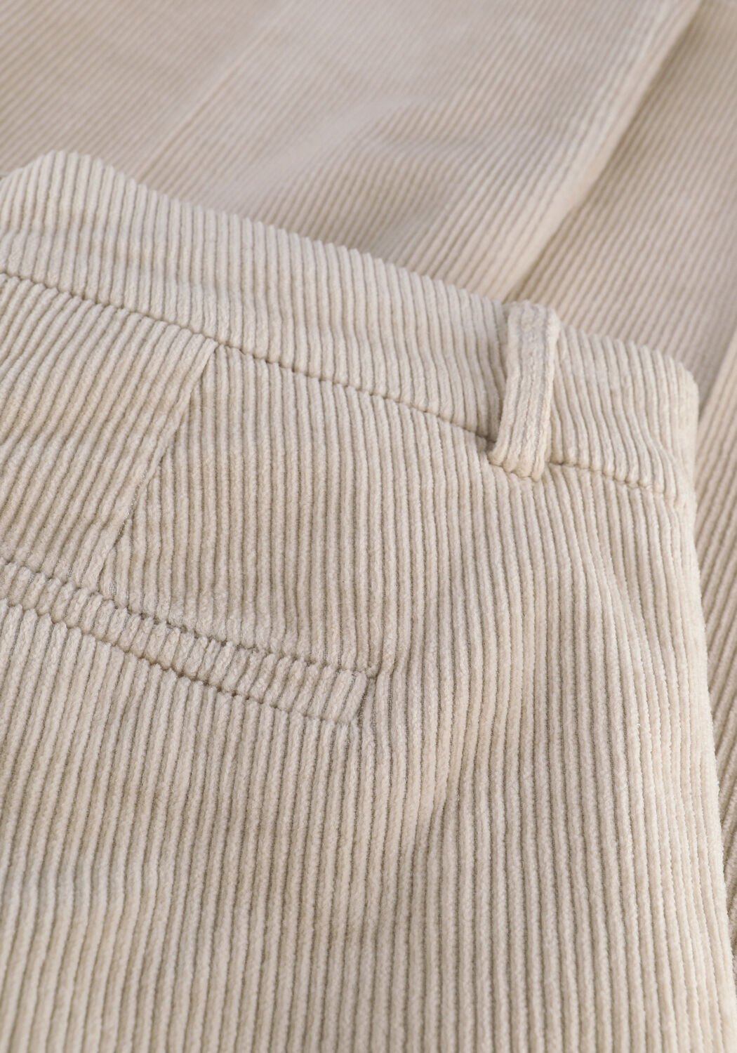 Ecru FIVEUNITS Schlaghose CLARA 393 WINTER WHITE CORDURO - large