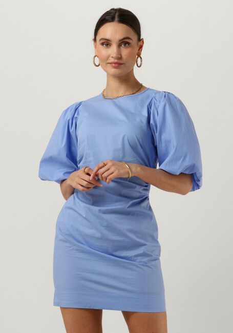 Blaue SECOND FEMALE Minikleid MATISOL MINI DRESS - large