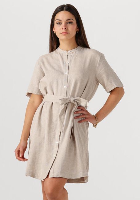 Beige MSCH COPENHAGEN Minikleid MSCHPENNIE GINIA 2 4 SHIRT DRESS - large