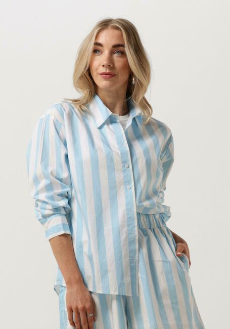 Blaue NOTRE-V Blusen NV-DUUK BLOUSE - large