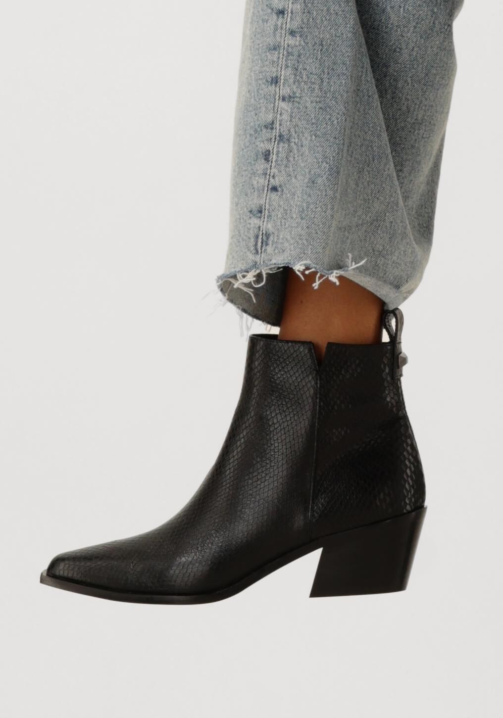 Schwarze LODI Stiefeletten KOO5013 - large