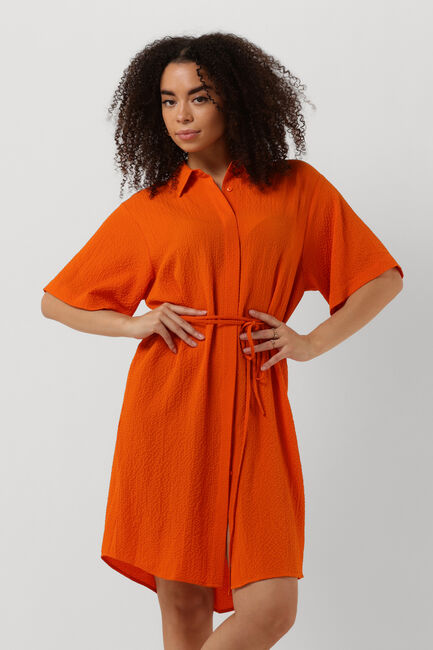 Orangene ANOTHER LABEL Minikleid LIATRIS DRESS - large