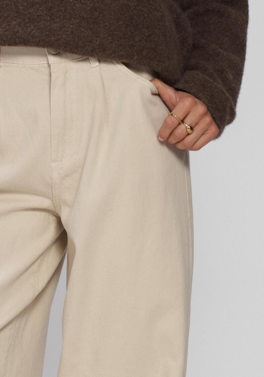 Sand KNIT-TED Hosen CHARLY PANTS - large