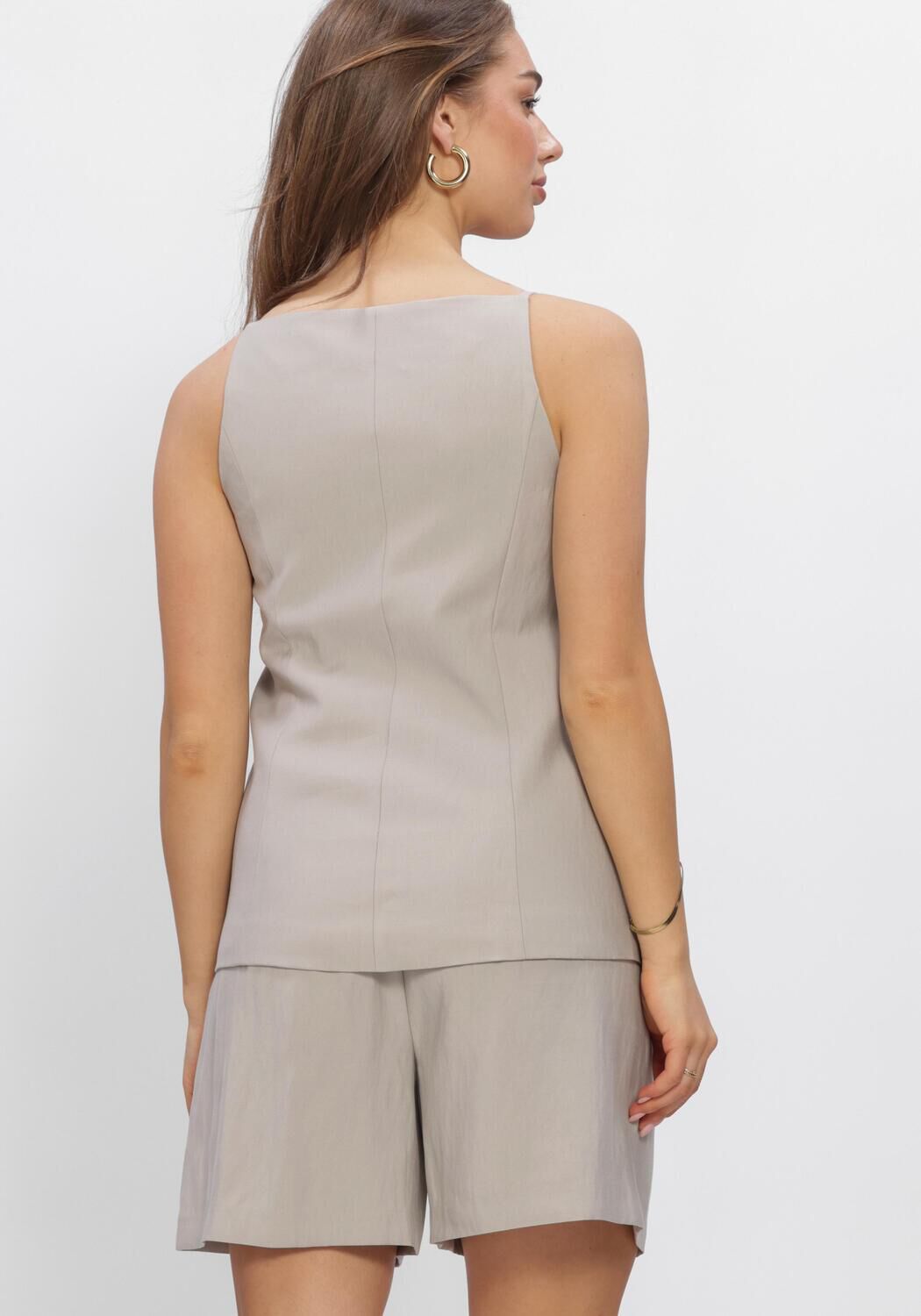 Graue WITHBLACK Tops & T-shirts WBLMARITSA WAISTCOAT - large