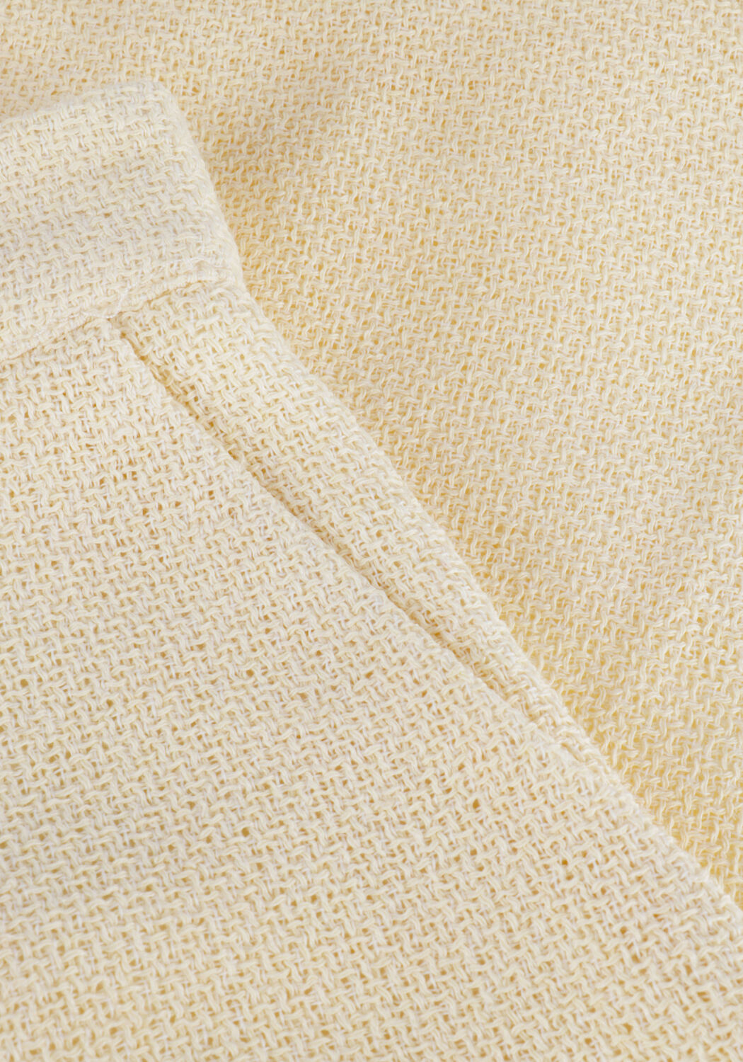 Sand NA-KD Hosen STRUCTURED HIGH WAIST SHORTS - large