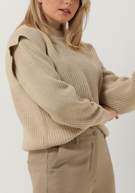 Beige MINUS Pullover ARYA KNIT PULLOVER - large