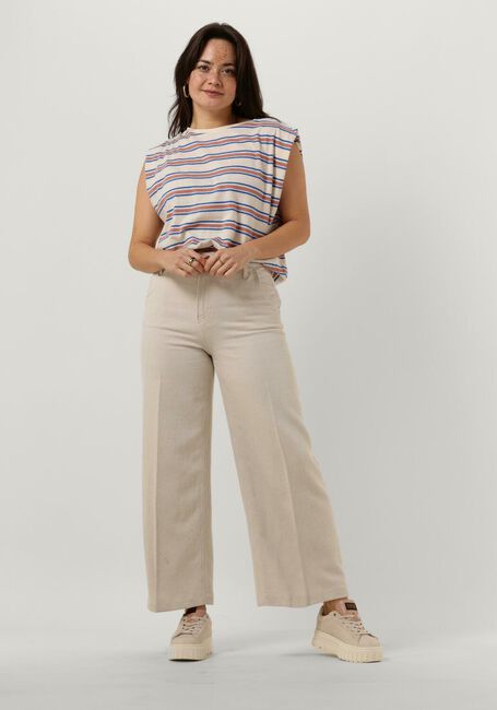 Blaue BY-BAR Top DIEDE TROPICO STRIPE TOP - large