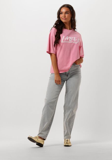 Rosane ALIX THE LABEL T-shirt LADIES KNITTED WASHED LABEL T-SHIRT - large