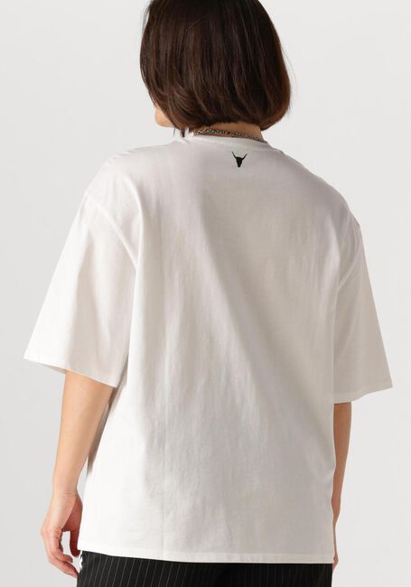 Weiße ALIX THE LABEL T-shirt LADIES KNITTED THE LABEL TSHIRT - large