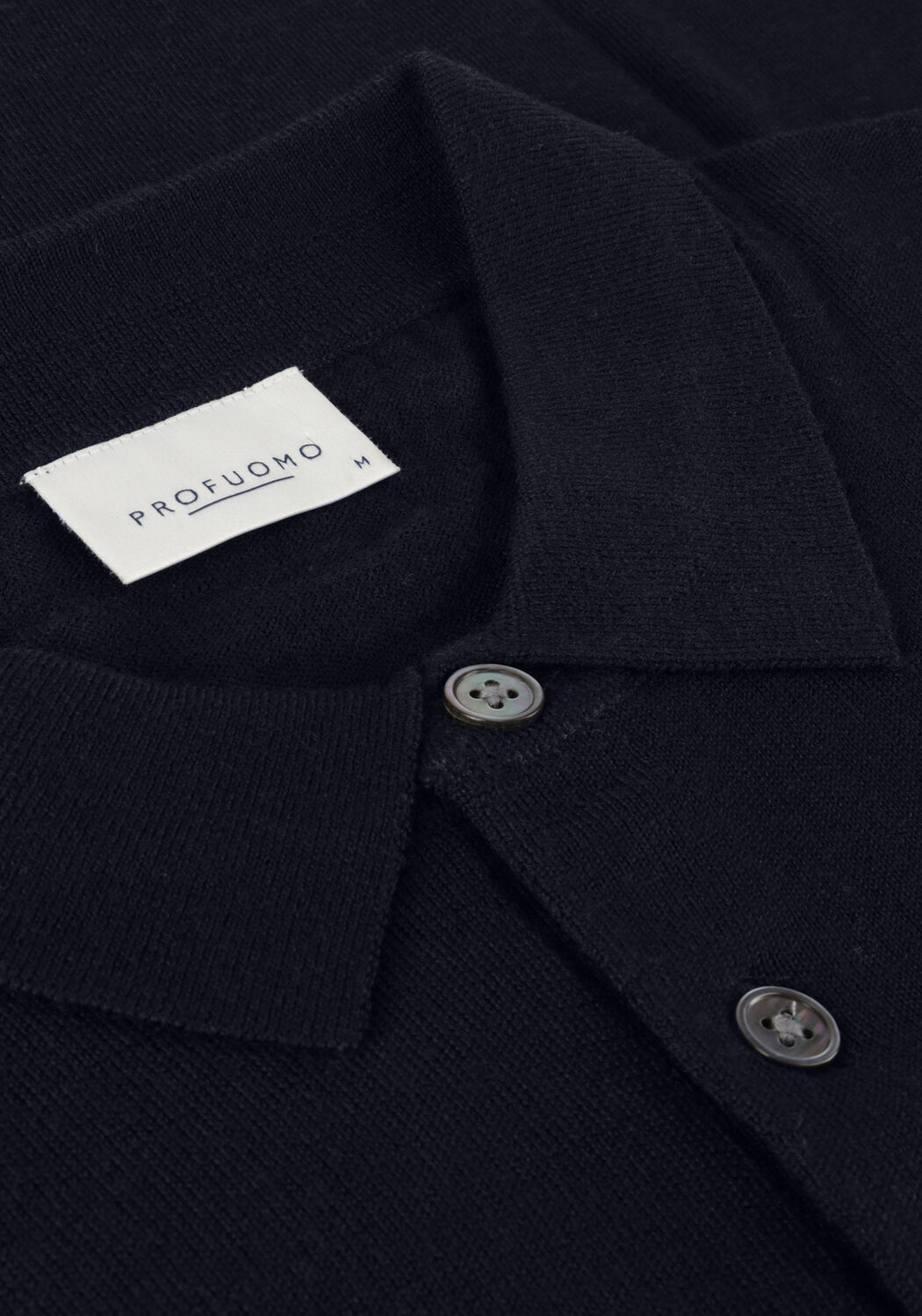 Dunkelblau PROFUOMO Polo-Shirt POLO LONGSLEEVE - large