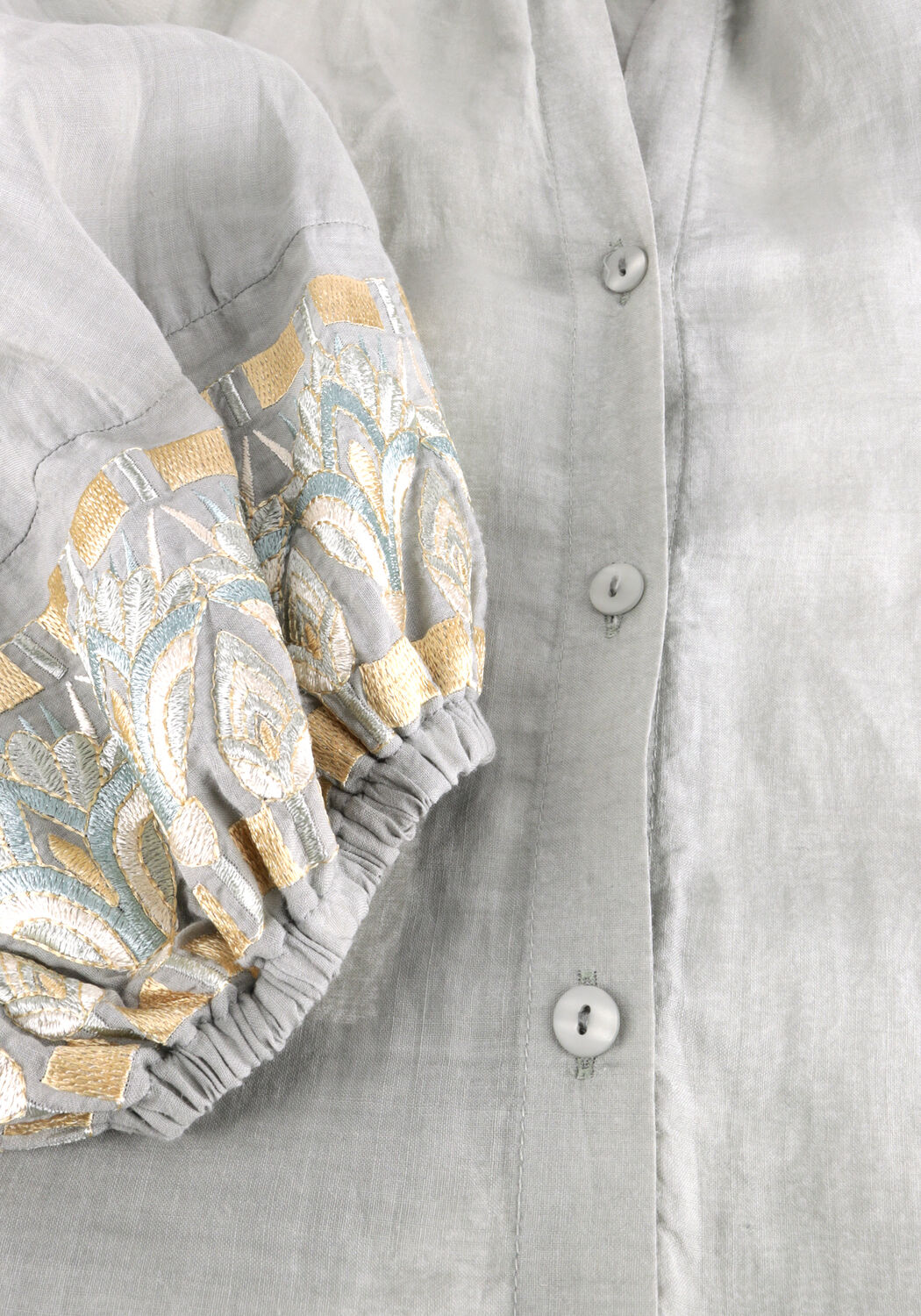 Graue GREEK ARCHAIC KORI Kleider S26K-4075057 - large