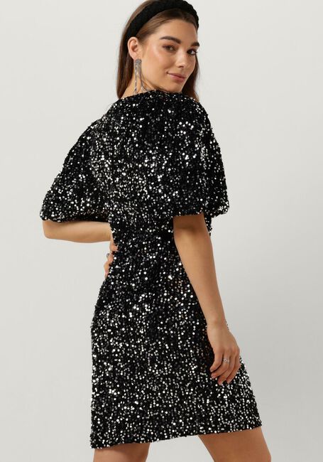 Schwarze CO'COUTURE Minikleid SERENACC SEQUIN DRESS - large