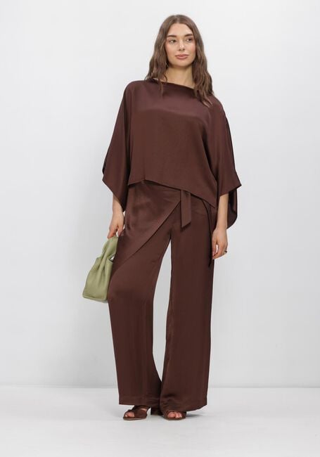 Braune SUMMUM Tops & T-shirts TOP HEAVY SILKY TOUCH - large