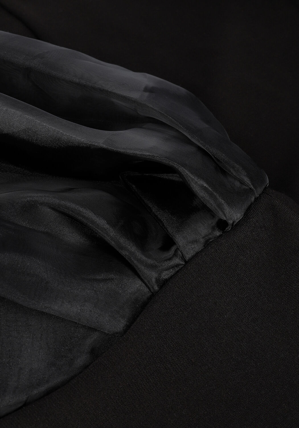 Schwarze GESTUZ Top MIST GZ TURTLE NECK - large