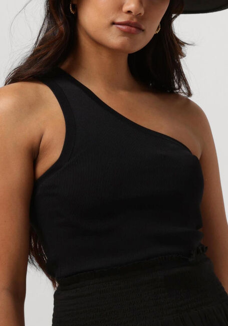 Schwarze NEO NOIR Top CLEMENTINE KNITTED TOP - large