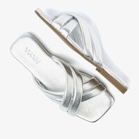 Silberne VIA VAI Pantolette KIKI LOT - medium